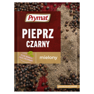 Prymat pieprz czarny mielony 20g