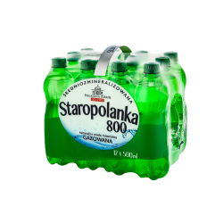 Woda Staropolanka 500 Ml Gazowana