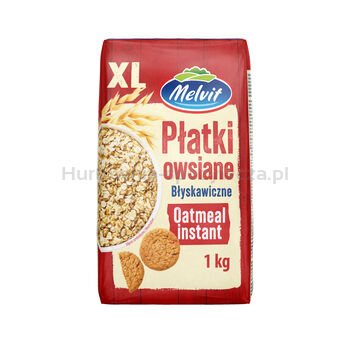 Melvit Płatki Owsiane Błyskawiczne 1Kg Xl