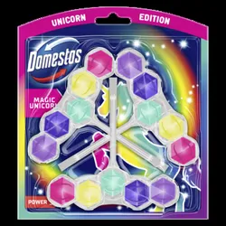 Domestos kostka Magic Unicorn Trio 3x50g
