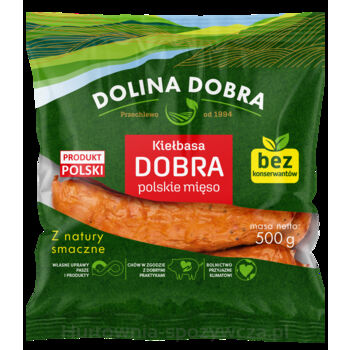 Kiełbasa Dobra Polskie Mięso Dolina Dobra 500g