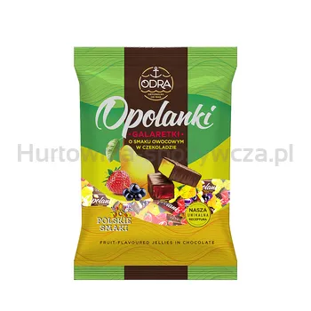 Odra galaretki opolanki o smaku owocowym w czekoladzie torebka 1 kg