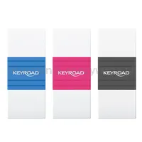 Gumka do ścierania KEYROAD, ergonomiczna, dwukolorowa, 2 szt., blister, mix kolorów - 2