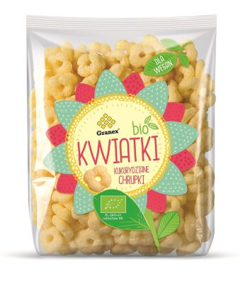 Chrupki Kukurydziane Kwiatki Bio 80 G - Granex [BIO]