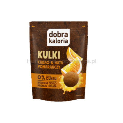 Dobra Kaloria Kulki kakao & nuta pomarańczy 65 g