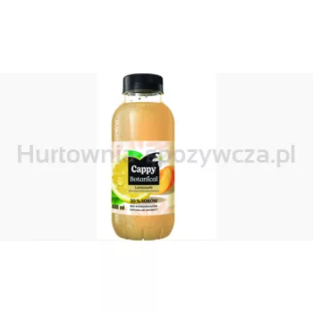 Cappy Lemonade Botanical smak Cytryny, Moreli i Kwiatu Pomarańczy 400 ml- kaucja