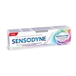 Sensodyne Kompletna Ochrona + pasta do zębów wybielająca z fluorem 75 ml