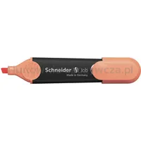 Schneider Zakreślacz Job Pastel, 1-5mm, brzoskwiniowy  - 3