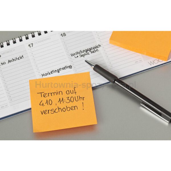 Karteczki samoprzylepne Post-it® Super Sticky Z-Notes, BOOST, 76x76mm, 5x90 kart. - 2