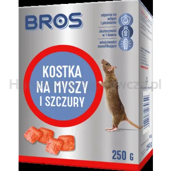 Bros - Kostka Na Myszy I Szczury 250G