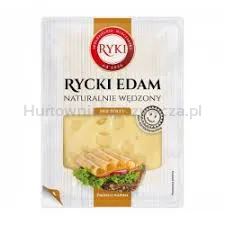 Ser Rycki Edam Wędzony Flow Pack Plastry 135 G