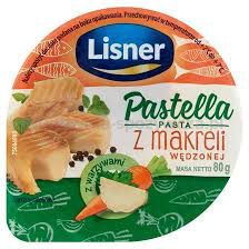 Lisner Pastella Pasta Z Makreli Wędzonej Z Warzywami  80 G