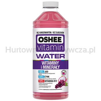 Oshee Vitamin Water Witaminy I Minerały 1,1L