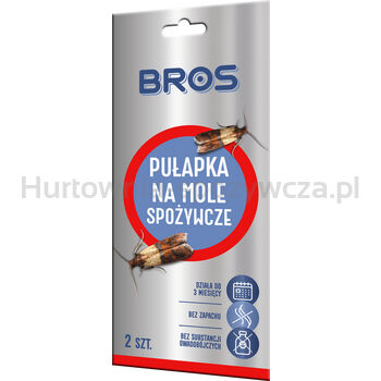 Bros pułapka na mole spożywcze 2szt