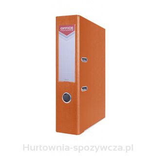 Segregator Office Products Officer Z Szyną, Pp, A4/75Mm, Pomarańczowy