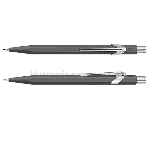 Ołówek automatyczny CARAN D'ACHE 844, 0,7 mm, szary - 3
