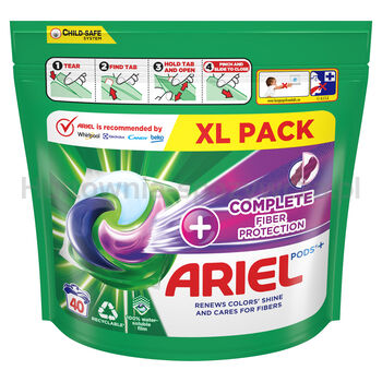 Ariel Kapsułki Do Prania Complete Fiber Protection 40 Szt. 1008 G (40X252 G)