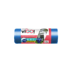 Vigo! Worki Ld Niebieskie Z Uszami, Extra Mocne, 120L, 10Szt.
