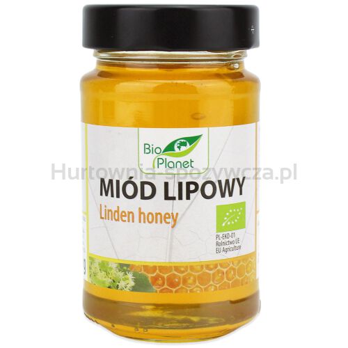 Miód Nektarowy Lipowy Bio 300 G - Bio Planet [BIO]