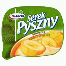 Mlekpol Serek Homogenizowany Pyszny Bananowy140G