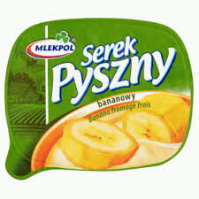 Mlekpol Serek Homogenizowany Pyszny O Smaku Bananowym 140G