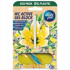 Ambi Pur Active Gel Block Zwieszka Do Wc Citrus & Jasmin 2 X 45 G