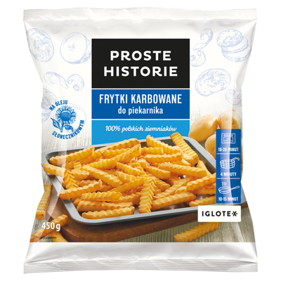 Proste Historie Frytki Karbowane Do Piekarnika 450G