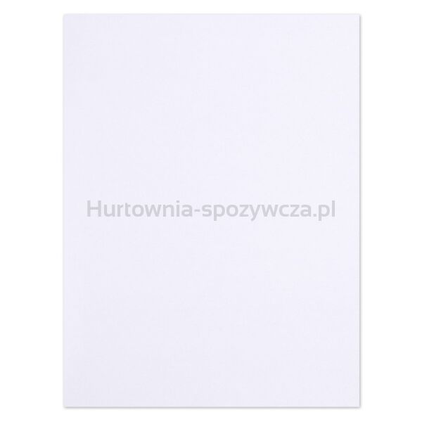 Skoroszyt OFFICE PRODUCTS Budget Pro, karton, z listwą, biały wewn., A4, 250gsm, biały
