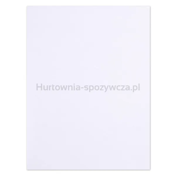 Skoroszyt OFFICE PRODUCTS Budget Pro, karton, z listwą, biały wewn., A4, 250gsm, biały