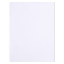 Skoroszyt OFFICE PRODUCTS Budget Pro, karton, z listwą, biały wewn., A4, 250gsm, biały