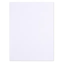 Skoroszyt OFFICE PRODUCTS Budget Pro, karton, z listwą, biały wewn., A4, 250gsm, biały