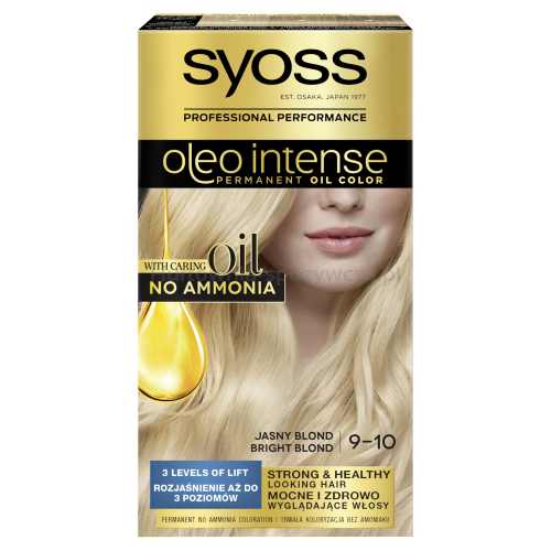 Syoss Oleo Krem Koloryzujący Jasny Blond 9-10