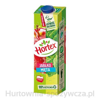 Hortex Jabłko Mięta Napój Karton 1 L
