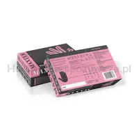 Rękawice nitrylowe bezpudrowe MAXTER, 100 szt., rozmiar M, czarne - 7