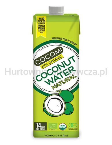 Woda Kokosowa Naturalna Bio 1 L - Cocomi [BIO]