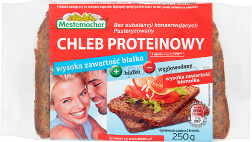 Mestemacher Chleb Proteinowy 250 G