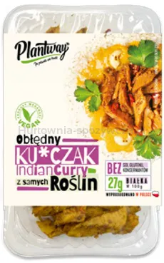 Plantway Ku*czak indyjski curry 160 g