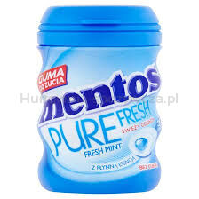 Mentos Pure Fresh Mint Butelka 60G