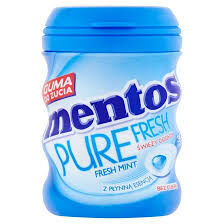 Mentos Pure Fresh Mint Butelka 60G