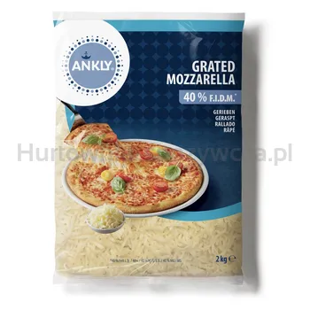Ankly Ser Mozzarella 40% Wiórki 2Kg 