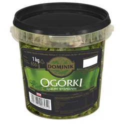 Dominik Ogórki Kiszone Wyśmienite 1Kg