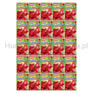 Dr.Oetker Galaretka Wiśniowa 72 G x 25 sztuk