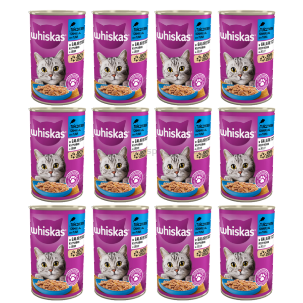Whiskas W galaretce z tuńczykiem 400 g