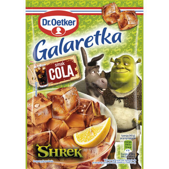 Dr. Oetker Galaretka Shrek cola 72g