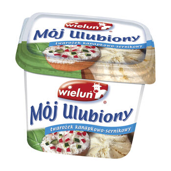 Wieluń Twarożek Kanapkowo-Sernikowy Mój Ulubiony 450G