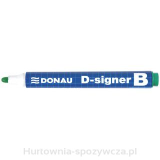 Marker Do Tablic Donau D-Signer B, Okrągły, 2-4Mm (Linia), Zielony