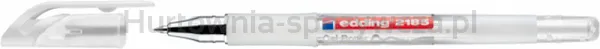 Edding Długopis Żelowy E-2185, 0,7Mm, Biały 