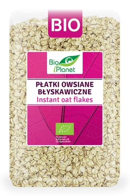 Bio Planet Płatki Owsiane Błyskawiczne Bio 1 Kg [BIO]