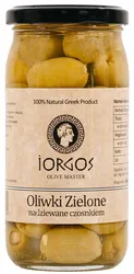 Oliwki zielone nadziewane czosnkiem 360/180g