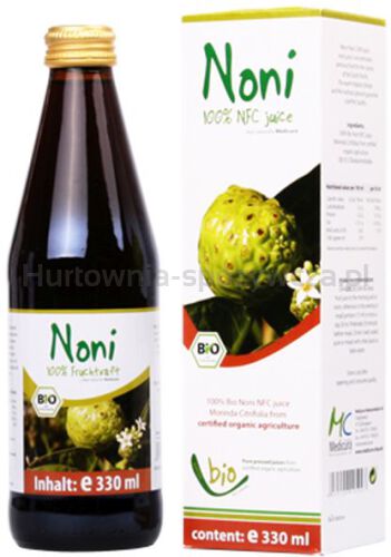 Sok Z Owoców Noni Nfc Bio 330 Ml - Medicura [BIO]